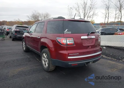 2016 GMC Acadia Sle-2 z USA, uszkodzony, nr VIN 1GKKRPKD2GJ186897